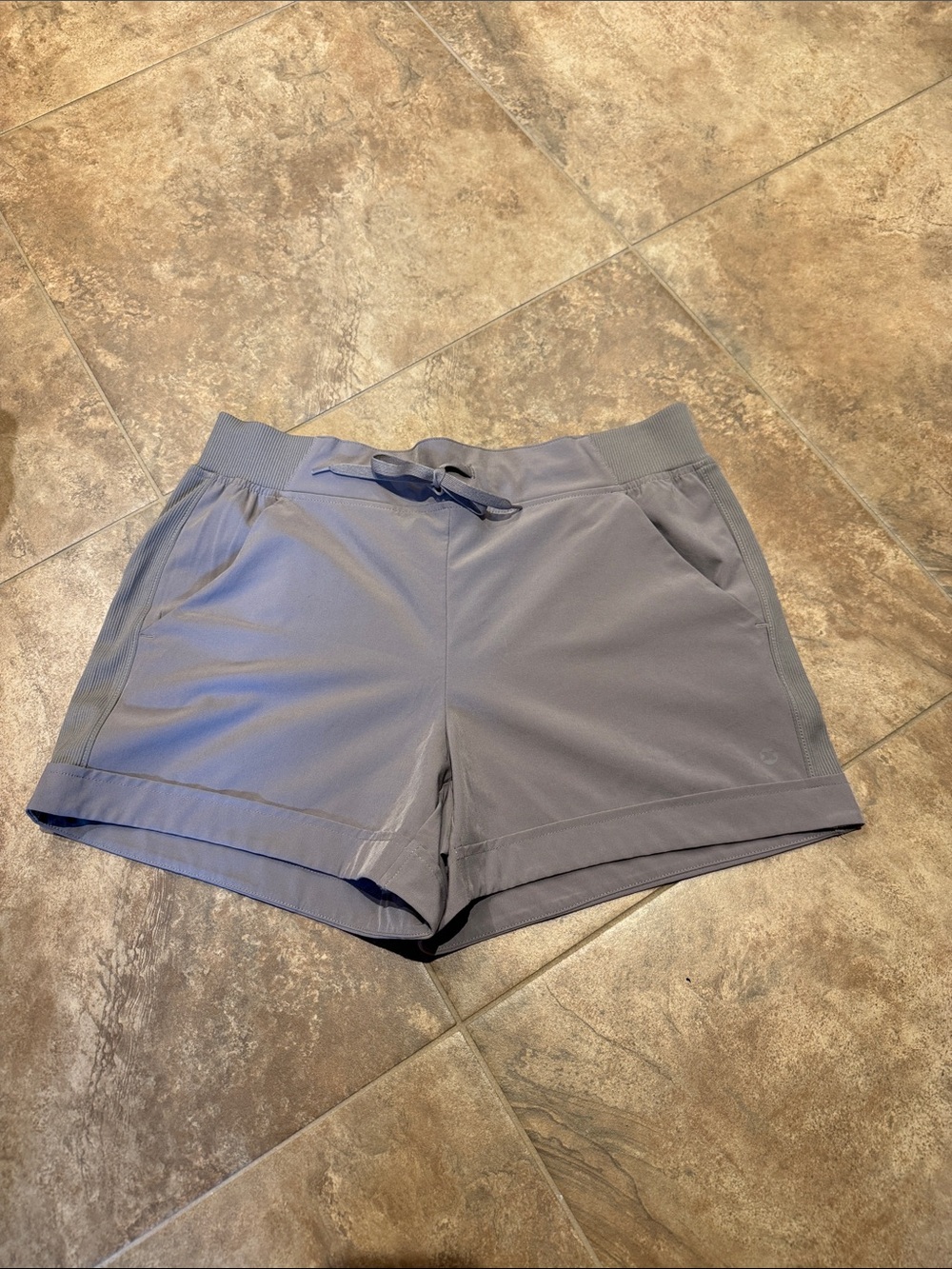 RBX Active Shorts in Taupe—Size Medium